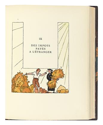 (KIEFFER, RENÉ.) Voltaire, (F. M. Arouet de). LHomme aux Quarante Écus.